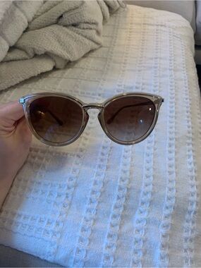 Michael Kors Gold Brisbane Sunglasses